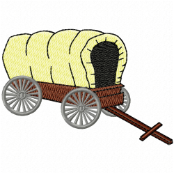 Cowboy And Hunter Embroidery Design 2